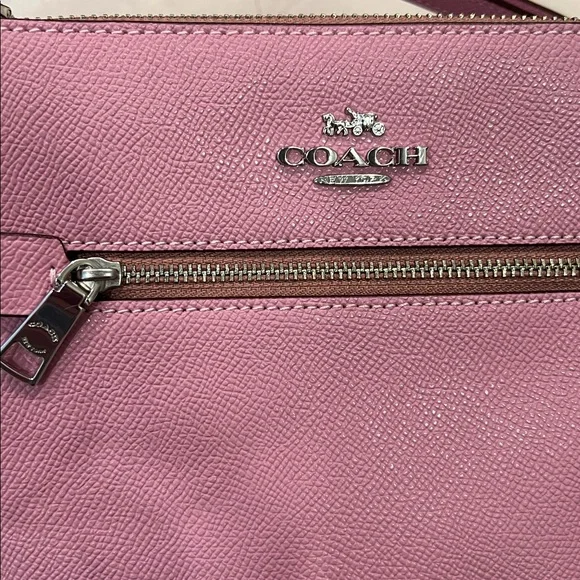 Coach Pink Mini Rowan File Crossbody - Picture 2 of 7